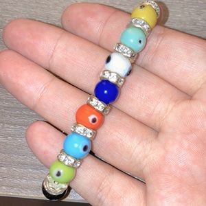 Evil eye bracelet different colors